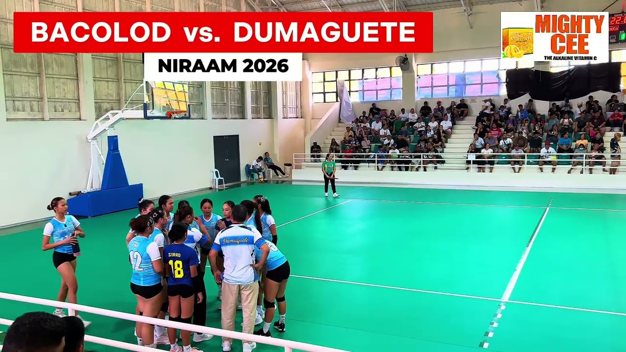 BACOLOD vs. DUMAGUETE VOLLEYBALL SECONDARY GIRLS NIRAAM 2026