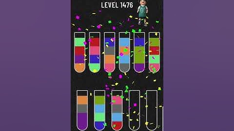 Water Sort Puzzle - Level  1475 & 1476