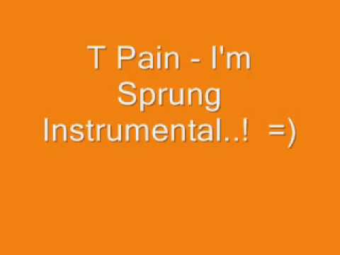 T Pain Im Sprung Instrumental