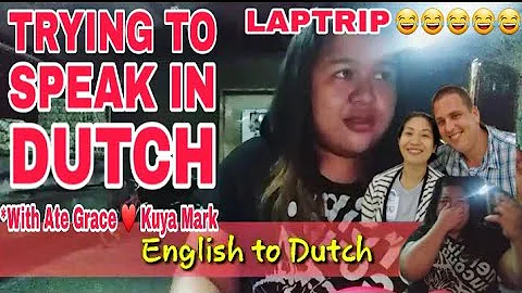 Trying to Speak in Dutch - 2nd Vlog (SUMAKIT ULO NIYA)(LAPTRIP)