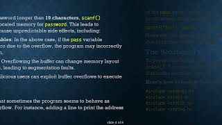 Celebrity Understanding the printf() and scanf() Conundrum: A Dive into Buffer Overflow Risks Wealth