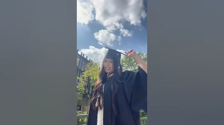 I graduated!!!🎓 #graduation #college #schoollife #transition #shorts