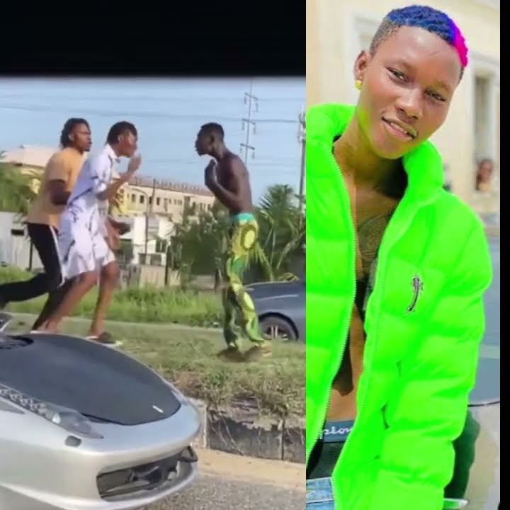 Zinoleesky Seeing Fighting A Thug On Lagos Traffic #zinoleesky #mohbad #nairamarley #fight