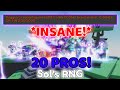 What would happen if 20 pros battled in sols rng insane  sols rng battles