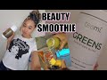 BEAUTY SMOOTHIE FT Teami Mix It & Greens Superfood Blend | EuniyceMari
