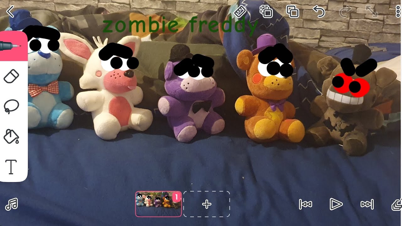fnaf plush zombie freddy YouTube
