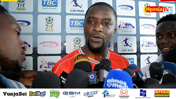 AHMED ALLY "LEO TUMECHEZA MECHI YETU YA MWISHO MSIMU HUU/CAMARA GOLI KIPA BORA WA LIGI KUU
