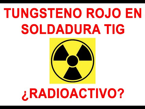 Video: ¿El tungsteno tiene radiación?