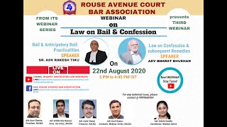 Webinar by RACBA on Bail & Confession