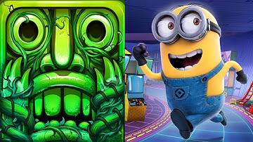 Temple Run 2 VS Minion Rush 2022 (Android,iOS) Gameplay Part 1
