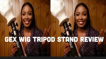 HONEST REVIEW ON GEX  CANVAS WIG TRIPOD STAND ( HOT TEA)
