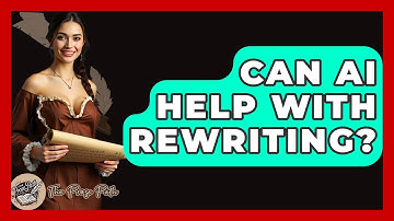 Can AI Help With Rewriting? - The Prose Path