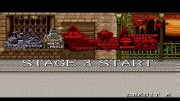Captain Commando - Stage 3: Ninja House
