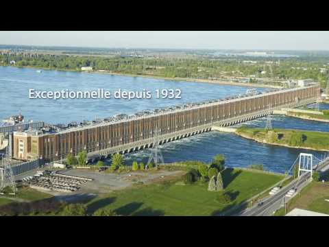 Bienvenue à la centrale de Beauharnois, exceptionnelle depuis 1932 !