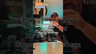 How to make Honey Ginger Simple Syrup! #shorts #mixology #bartender #til #simplesyrup