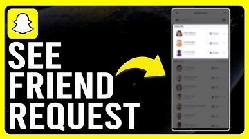 How to See Friend Request on Snapchat (How to View Pending Snapchat Friend Requests)