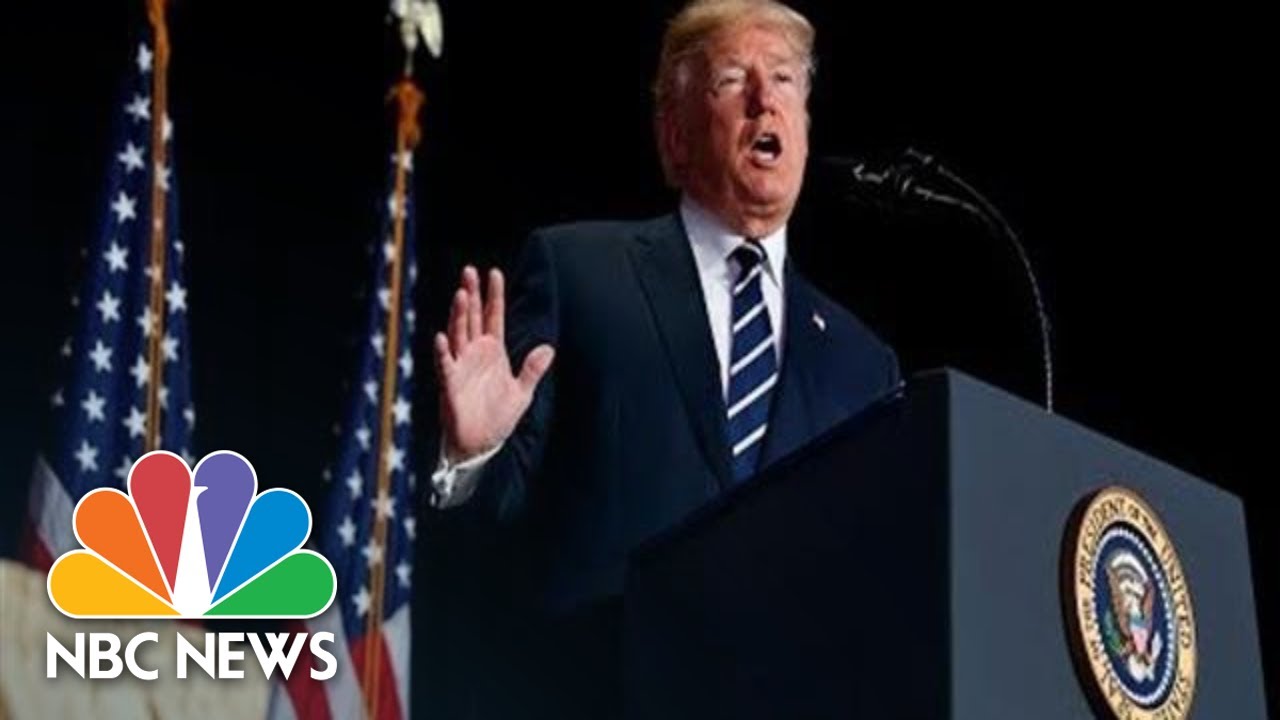 Watch Live: President Donald Trump Speaks At Police Conference In Chicago | NBC News