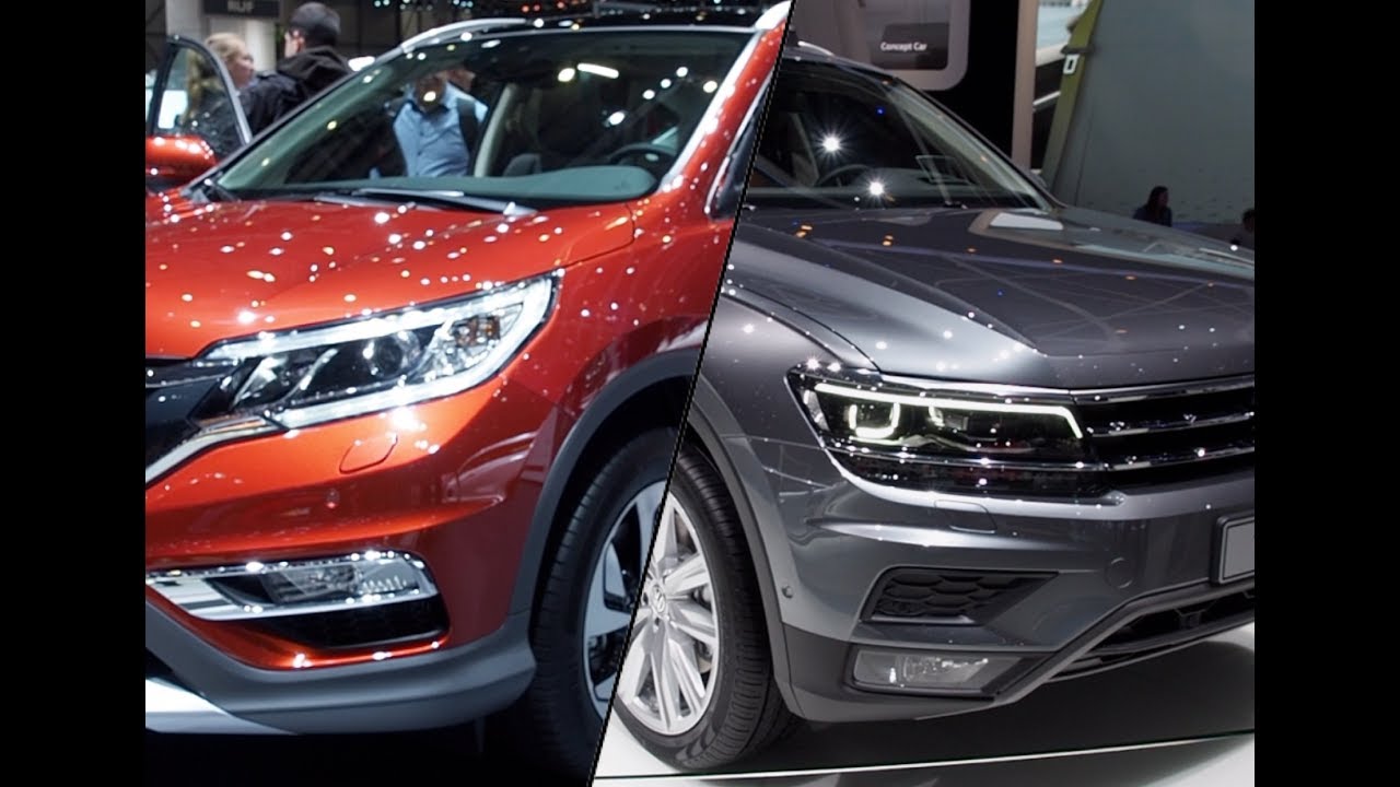 2017 Honda CR-V vs. 2017 Volkswagen Tiguan Allspace - YouTube