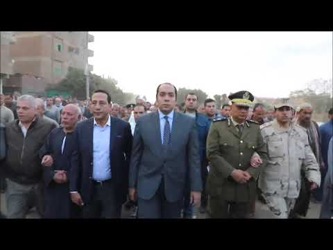المنوفية تودع شهيد الواجب الرقيب محمد سامي سليم بمسقط رأسه بقرية سمادون بأشمون