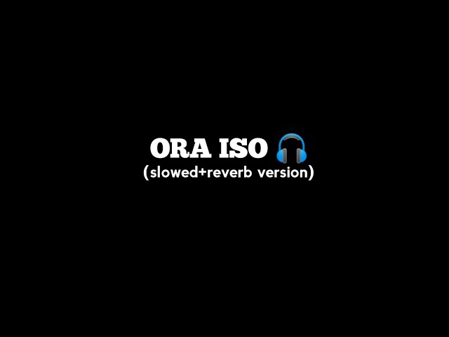 wes lalekke kabeh kenangan seng tau ono, viral tiktok(ORA ISO) || slowed+reverb class=