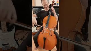 Day 102 Bach Suite No.1 In G Major For Cello - Prelude Practice Bar 1 To 22.5 Staff Bowing 230810