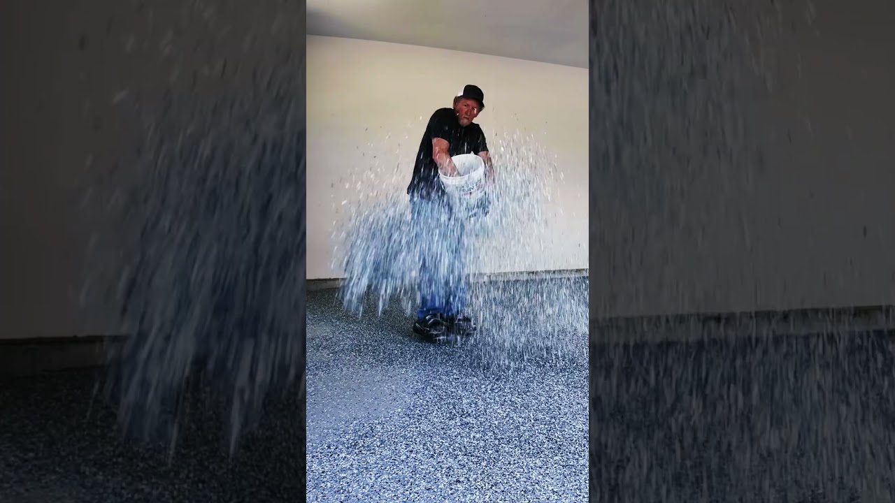 Epoxy Polyaspartic Flake Garage Floor Garagefloor
