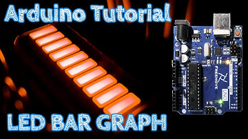 Arduino Tutorial LED Bar Graph #arduinoproject