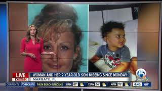 Broward County mother, 2-year-old son missing