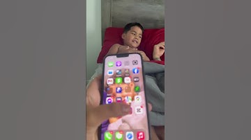Thumbnail of Son saves dad from mom checking his phone #shorts