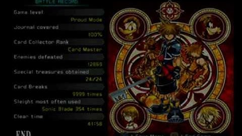 Kingdom Hearts Re: COM Proud Mode  Sora 2nd Ending (100% completion) Part 3 of 3