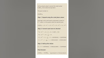 Octal to Decimal conversation #shorts #ugcnet #exam #computerscience #youtubeshorts #octaltodecimal