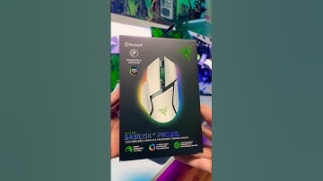 Razer Basilisk V3 Pro Wireless unboxing👽 #razer #mousegaming #gaming #pc #pcgaming #unboxing #asmr