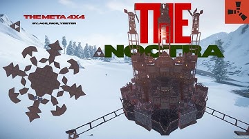 Noctra Meta 4x4 — Best Online Opencore Bunker Base 5 -8 Man  (Rust Base Designs 2025)