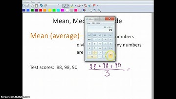 6.6 Stem & Leaf--Mean, Median, & Mode