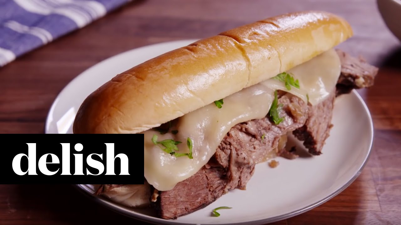 SlowCooker French Dip Delish YouTube