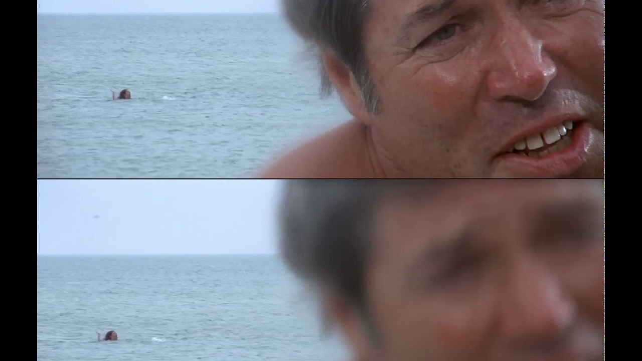 Jaws (1975) With All The Split Diopter Effects Removed, Compared YouTube