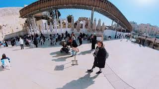 The Western Wall Tour in Virtual Reality 360