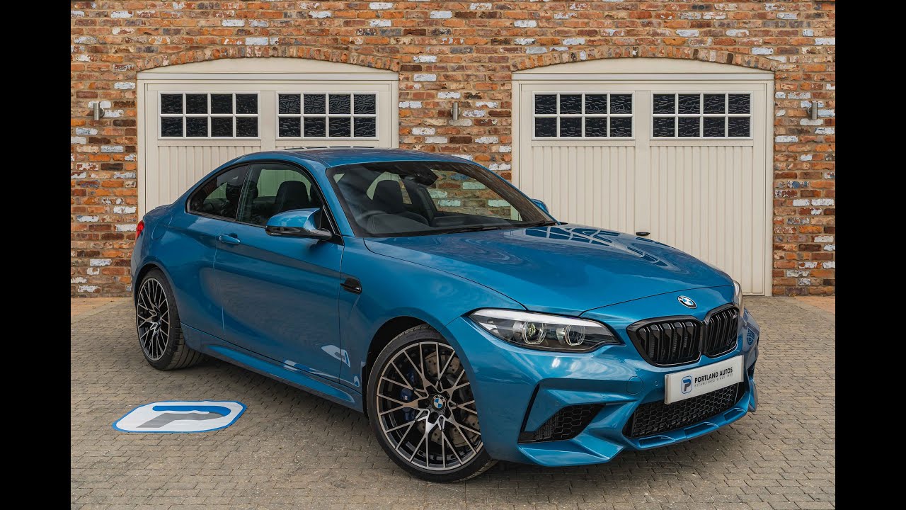 2018 68 BMW M2 COMPETITION IN LONG BEACH BLUE METALLIC WITH FULL BLACK ...