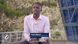 From class project to future-ready innovation 🚀 Elvis is Inventing the Future at Zetech! 🎓💡
