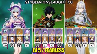 Stygian Onslaught 7.0 - Lv 5 Fearless | C2 Mizuki C0 Kinich C0 Zibai | Genshin Impact