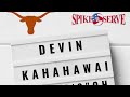 Devin Kahahawai 6'3" OH Class of 2022 - Texas Commit