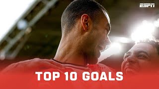Top 10 goals Eredivisie | El  Khayati fopt Feyenoord en Cody Gakpo pegelt raak van afstand!👏🔥