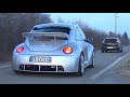 Modified Cars Leaving Car Meet! - VW Beetle RSi, Aventador SVJ, Subaru Impreza WRX STI & More!