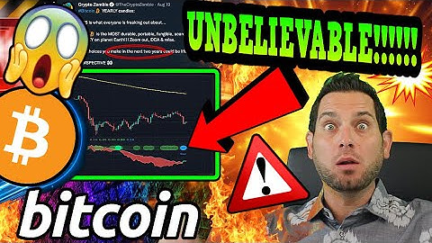 BITCOIN JUST FLASHED ITS BIGGEST SIGN YET!!!!! WARNING: THERE’S A CATCH!!!!! 🚨