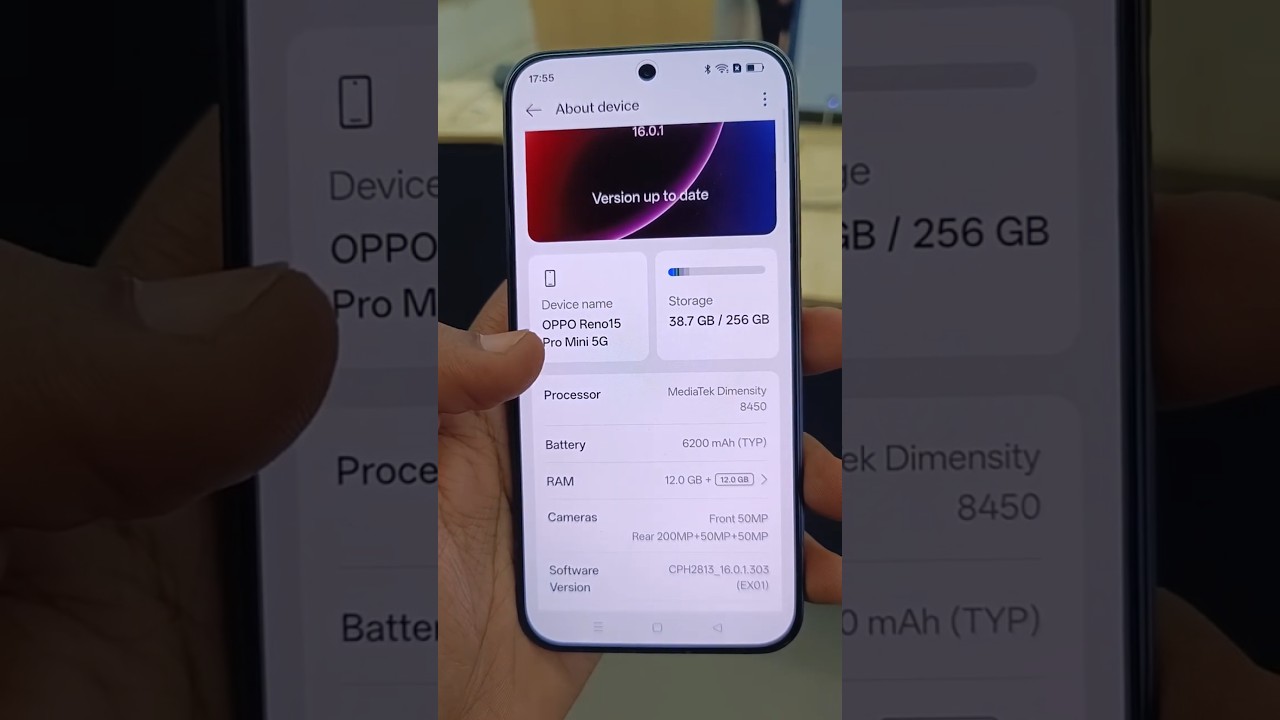 Reno 15pro mini about phone full specification latest smartphone 2025 
