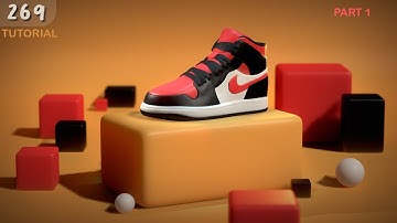 3D Nike Air Jordan - Part 1 | Nomad Sculpt 4K Tutorial