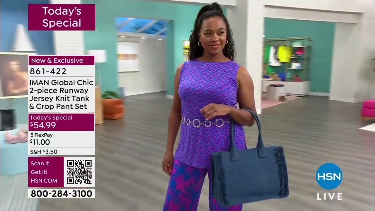 HSN IMAN Global Chic Fashions 05.11.2024 01 PM YouTube