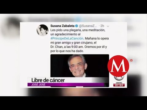 Vidéo: Jose Jose Est Sans Cancer