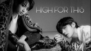 [+18] BTS Jungkook & Taehyung | High For This | FMV