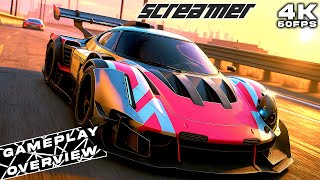 Screamer Gameplay Overview - Arcade Anime Racing Game 4K60Fps